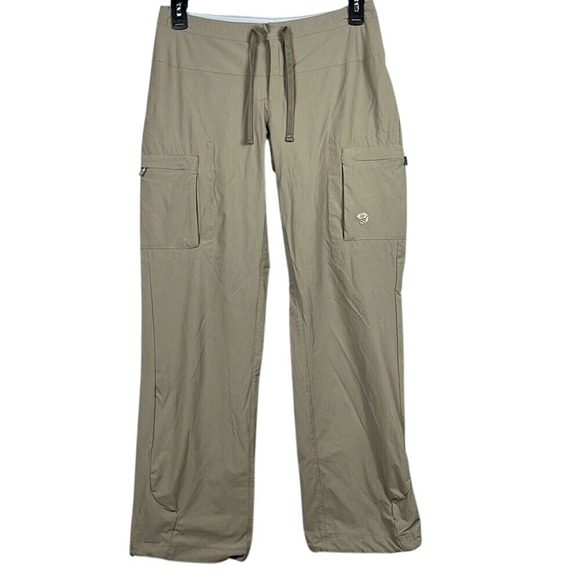 Mountain Hardwear Pants - Mountain Hard Wear  Yuma Hiking Pants Womens Size 8 Tan Cargo